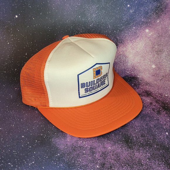 Vintage 80's Original Builders Square Home Improvement Snapback - Picture 3 of 4